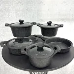 سرویس قابلمه گرانیتی 9پارچه آژاکس ترکیه
