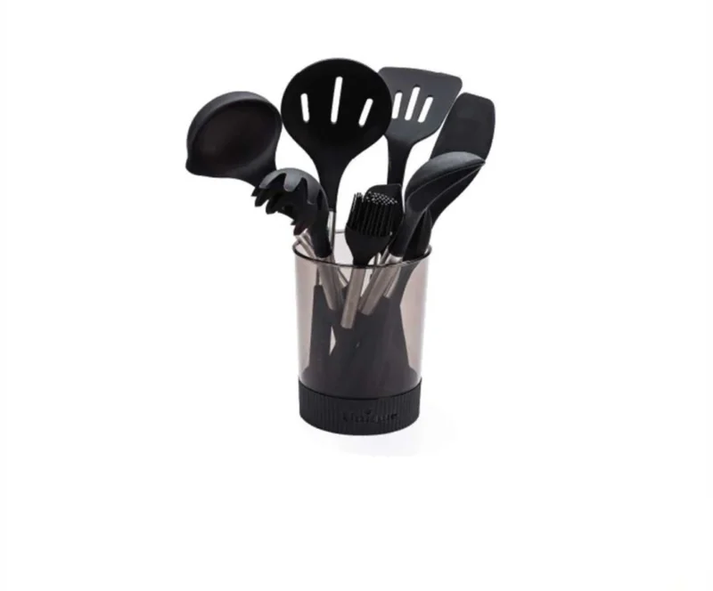 ست کفگیروملاقه یونیک استیل 10 پارچه un-1165 - Image 1