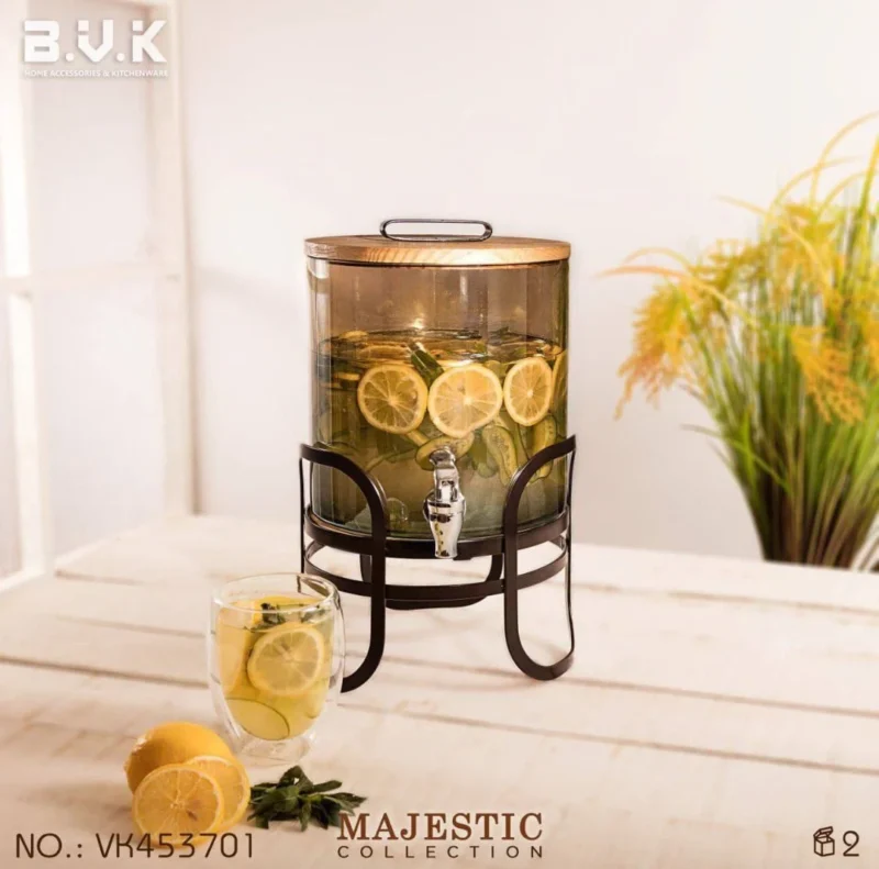 کلمن شیشه ای طرح کاریزما برند B.V.K کد 453701 vk - Image 1