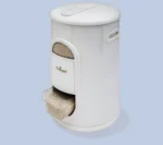 سطل برنج 10 کیلویی پیمانه دار سفید یونیک کد un-4140