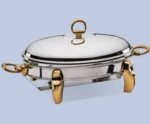 سوفله بیضی کوچک پافیلی یونیک طلایی کد un-3112