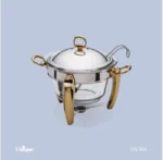 سوفله سوپ خوری  پافیلی یونیک طلایی کد un-3114