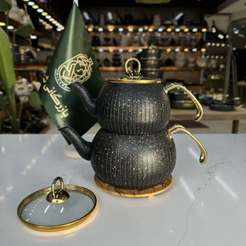 کتری و قوری گرانیتی اویز مدل سلین - Image 2