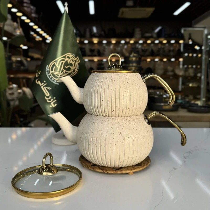 کتری و قوری گرانیتی اویز مدل سلین - Image 3
