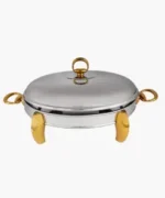 سوفله متوسط بیضی - طلایی برند ام جی اس MGS کد کالا ow-3106G