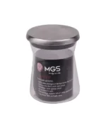 جا حبوبات شیشه ای با درب استیل 600CC برند ام جی اس MGS کد کالا B600S