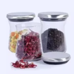 جا چای شیشه ای با درب استیل برند ام جی اس MGS کد کالا SB1600S