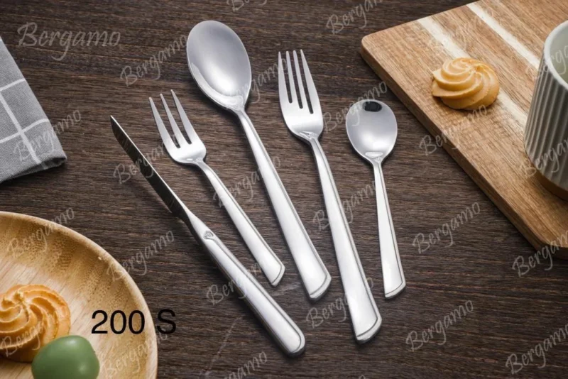 سرویس قاشق وچنگال 38 پارچه 6 نفره برگامو کد 200S Bergamo - Image 1