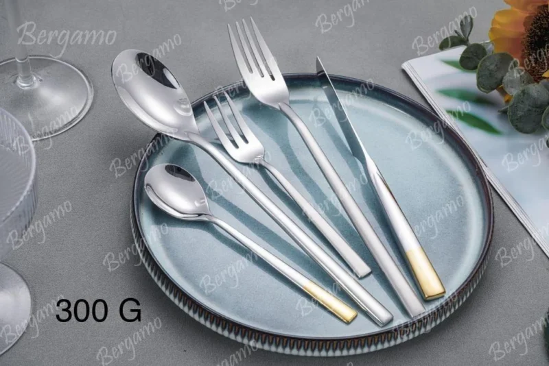 سرویس قاشق وچنگال 38 پارچه 6 نفره برگامو کد 300G Bergamo - Image 1