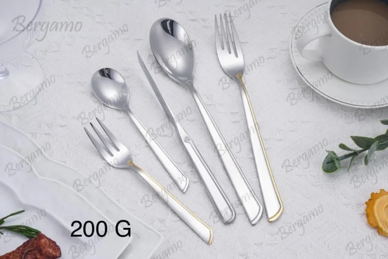 سرویس قاشق وچنگال 38 پارچه 6 نفره برگامو کد 200G Bergamo - Image 1